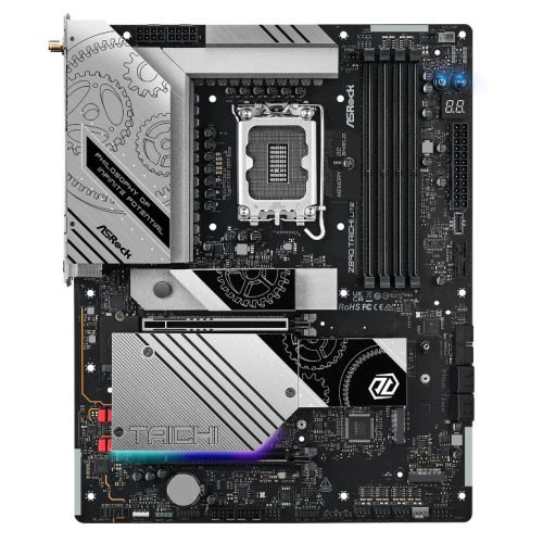 Asrock Z890 TAICHI LITE, Intel Z890, 1851, ATX, 4 DDR5, HDMI, 2 TB4, Wi-Fi 7, 5G & 2.5G LAN, RGB, 6x M.2 Asrock Z890 TAICHI LITE, Intel Z890, 1851, ATX, 4 DDR5, HDMI, 2 TB4, Wi-Fi 7, 5G & 2.5G LAN, RGB, 6x M.2